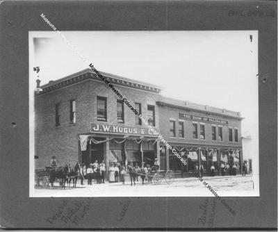 Photograph of J. W. Hugus & Co. Building