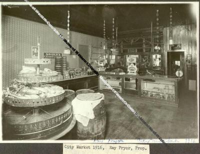 City Market 1916, Ray Pryor, Prop