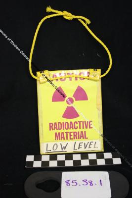 Radiation Sign From Rulison Project