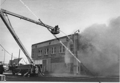 Anderson Furniture Fire Grand Junction 1978