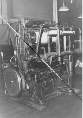 The Daily Sentinel Printing Press