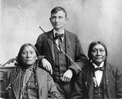Chief McCook, Frank Dean, and Chief Atchee 