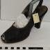 Shoe, Black Slingback 