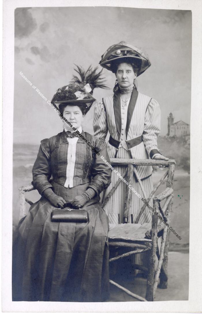 Nellie McCloud and Mother, Ellen McQuirk