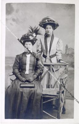 Nellie McCloud and Mother, Ellen McQuirk