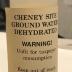 "Cheney Site Ground Water Dehydrated"
