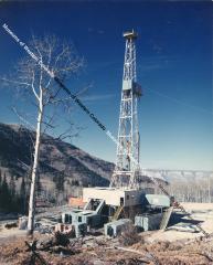 Astral Oil Co.'s Drilling Rig at Rulison