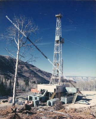 Astral Oil Co.'s Drilling Rig at Rulison