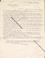 Letter to Howard McMullin (11/7/1946)