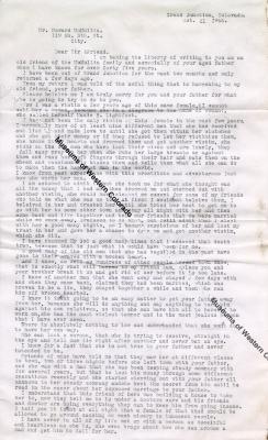 Letter to Howard McMullin (10/21/1946)