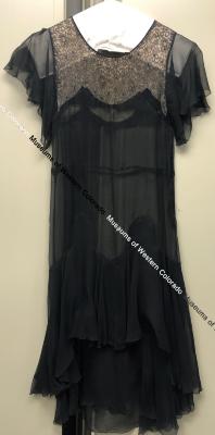 Black 1920s Dress