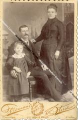 Unidentified Man, Woman, and Child