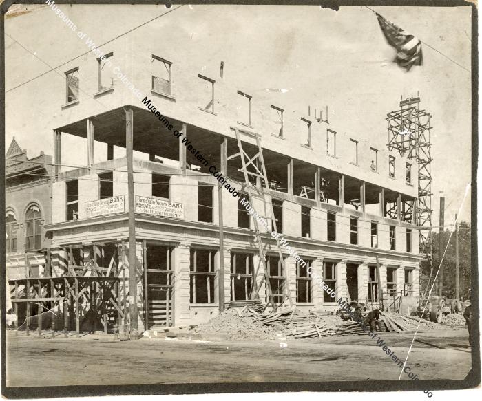 Construction of Grand Valley National Bank