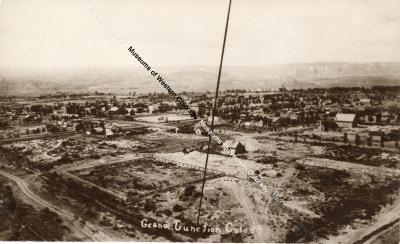 View of Grand Junction from 7th and Ouray, 1889
