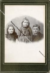 Three Unidentified Children - One Boy, Two Girls