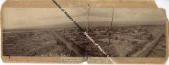 Panoramic View of Grand Junction, Looking South from 7th and Ouray, 1889