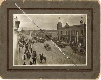First Streetcars in Grand Junction, 1909