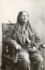 Postcard of Chief McCook, Seated