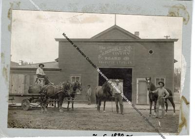 H.G. Bedwell Co. Livery Board and Transfer Stables