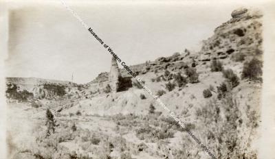 Sugar Beet Rock in Plateau Canyon, 1907