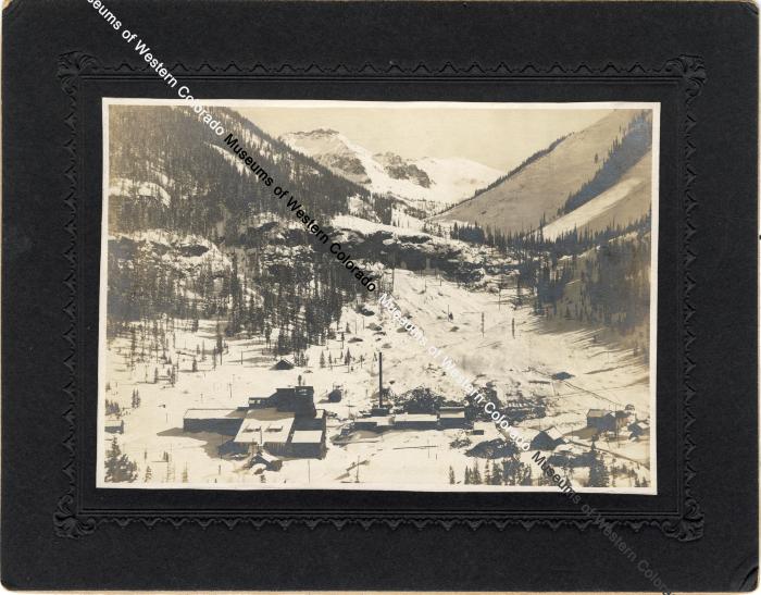 Bird Camp View of Stamp Mill After Avalanche
