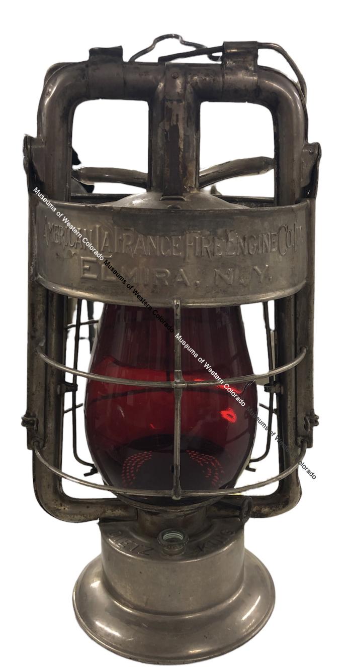 American La France Fire Engine, Red Lantern