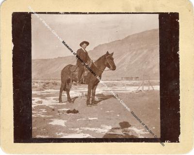 "Uncle Spurgeon" on Horseback