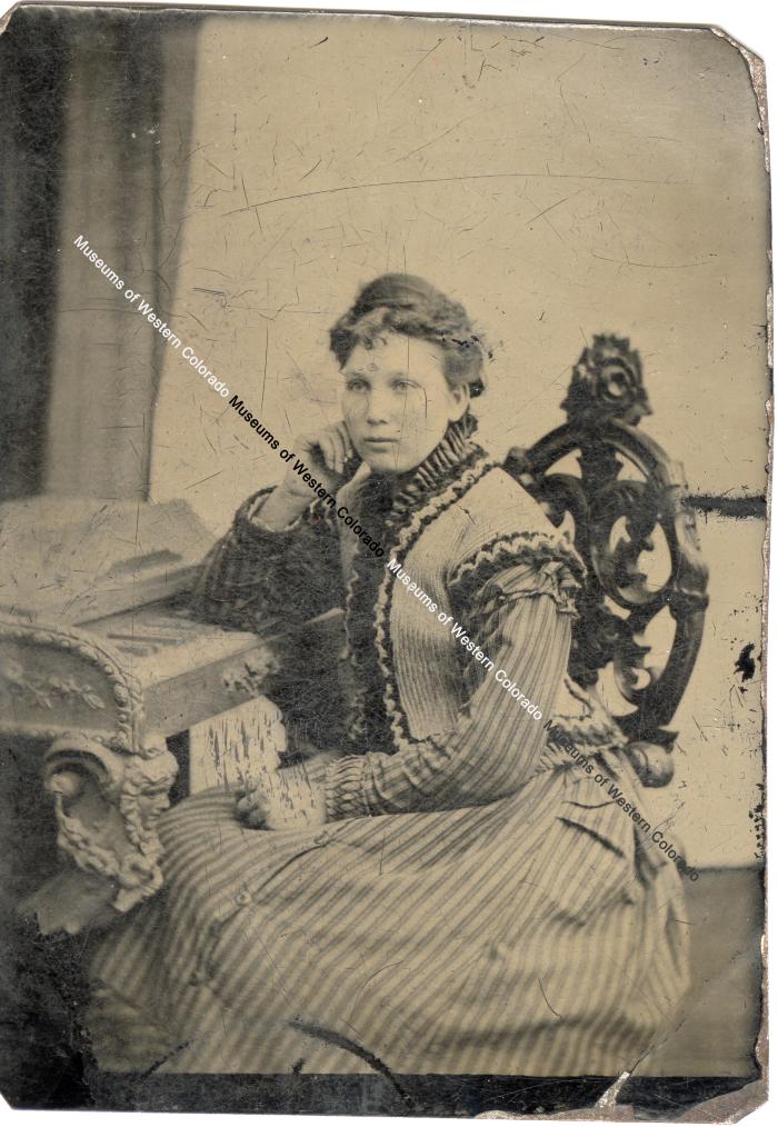 Tintype of Seated Woman