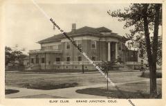 Postcard of the Elks' Club, Grand Junction