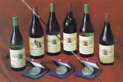 Wine Bottles and Medals