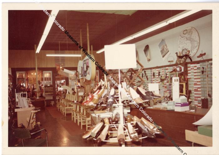 Benge's Shoe Store Interior