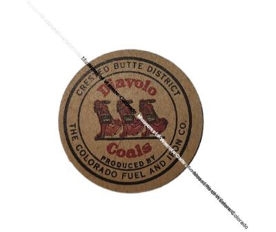 The Colorado Fuel and Iron Company Scatter Tag