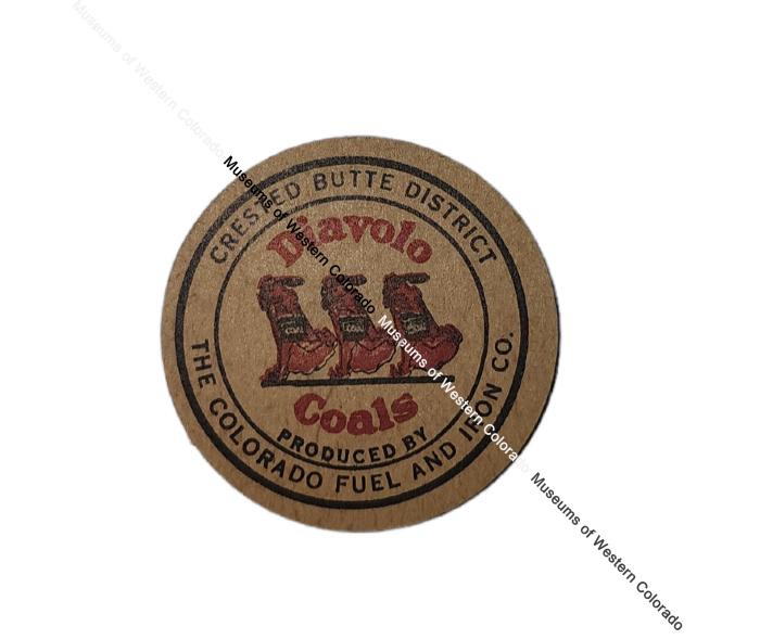 The Colorado Fuel and Iron Company Scatter Tag