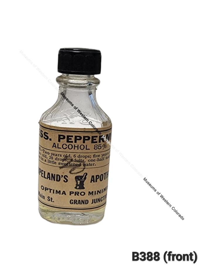Copeland's Apothecary Bottle
