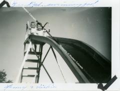 Photo of kids on a slide
