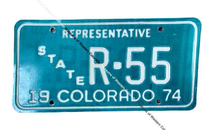 Tillie Bishop State Representative License Plate