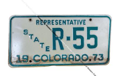 Tillie Bishop State Representative License Plate
