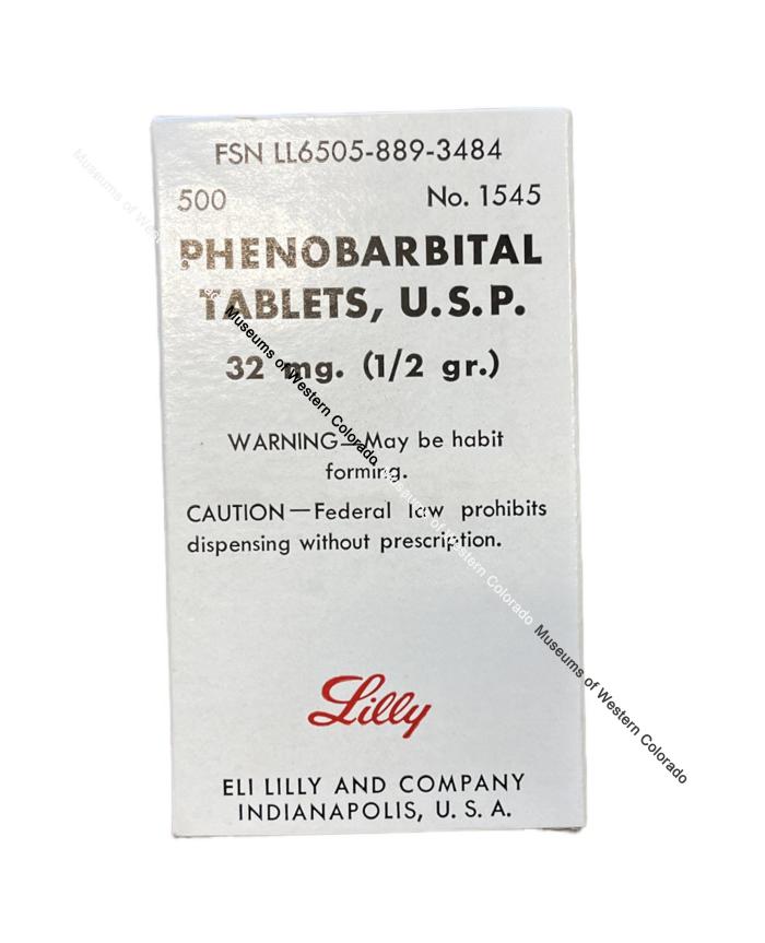 1 box-"Phenobarbital Tablets, U.S.P."