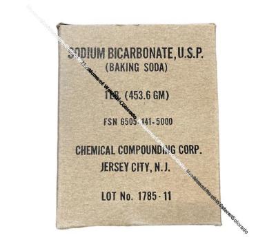 1 box, "Sodium Bicarbonate, U.S.P."
