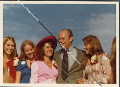 Gerald Ford and ladies