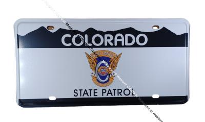Tillie Bishop State Patrol License Plate