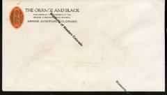 Envelope For GJHS Newspaper Orange and Black