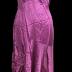Purple Satin Dress