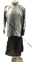 Chinese long shirt or Cheongsam and skirt