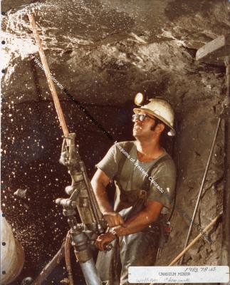 Uranium Miner Photograph