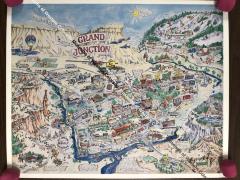 Cartoon poster of Grand Junction 