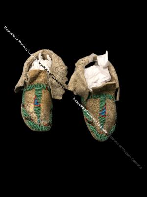 Beaded baby moccasins