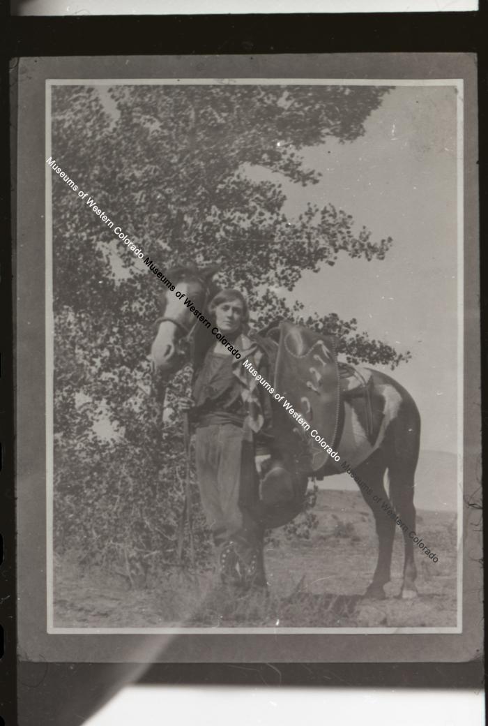 Jessie and her Horse, Photograph