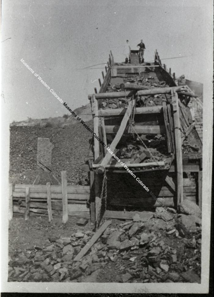 Photograph of the Stokes Mine Coal Chute