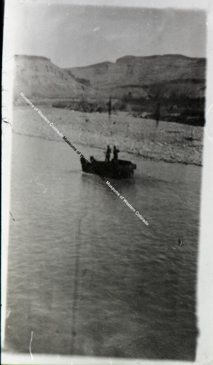 Photograph of a Team in River